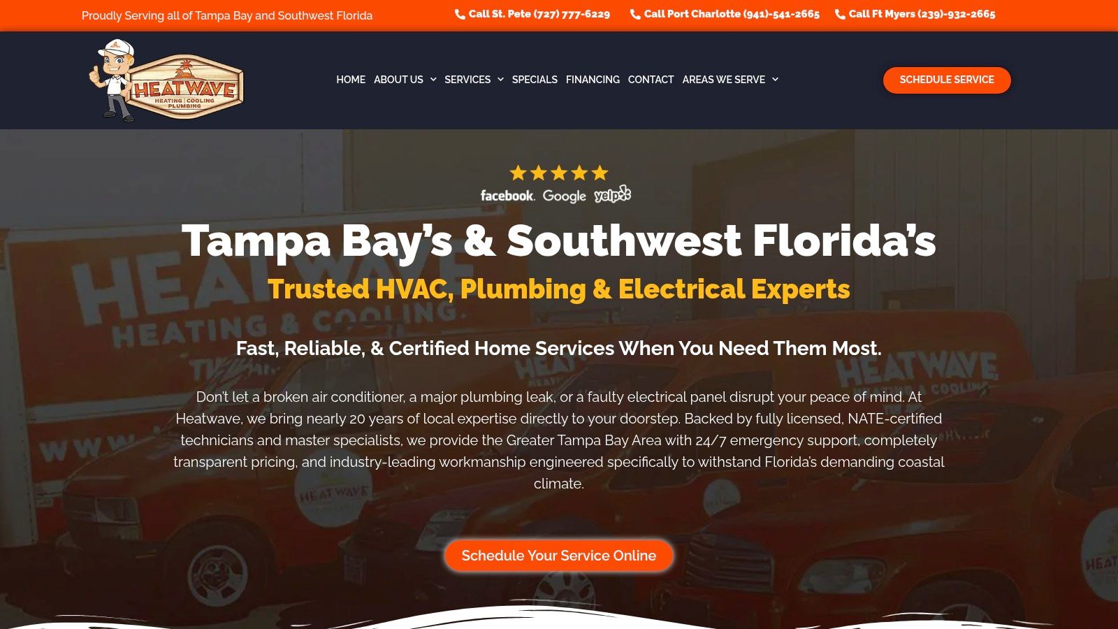 Screenshot from https://www.heatwavehvac.com